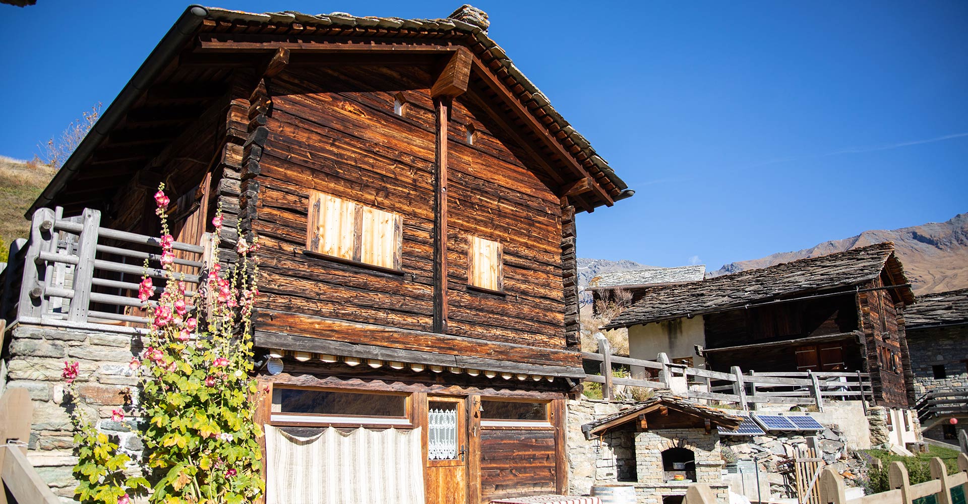 Location chalet authentique Evolène